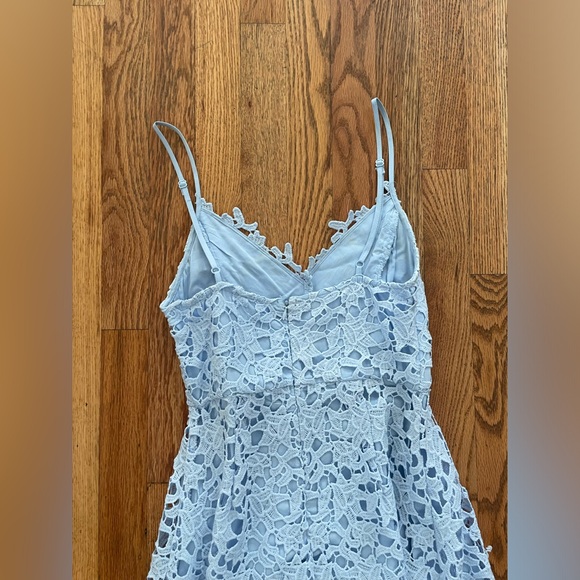 Lace A Line Midi Dress - Picture 6 of 9